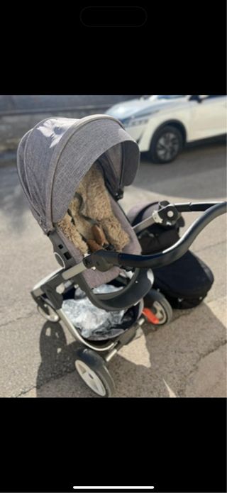 Cotxet Stokke con capazo y silla