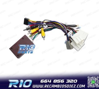 ADAPTADOR ISO INSTALACIÓN DE RADIOS XTRONS EN PARA NISSAN