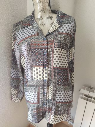Blusa patchwork Lefties 