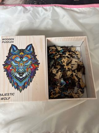 Puzzle de Madera Lobo Majestuoso
