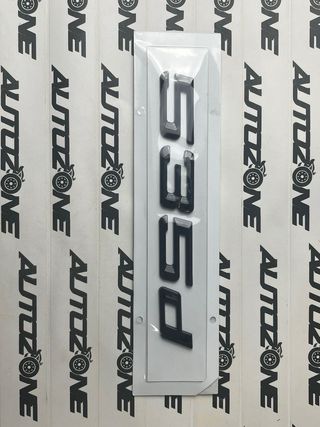Emblema 535d negro para maletero de BMW Serie 5