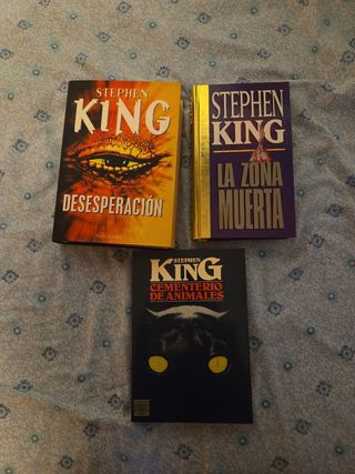 Stephen King Lote 3 libros