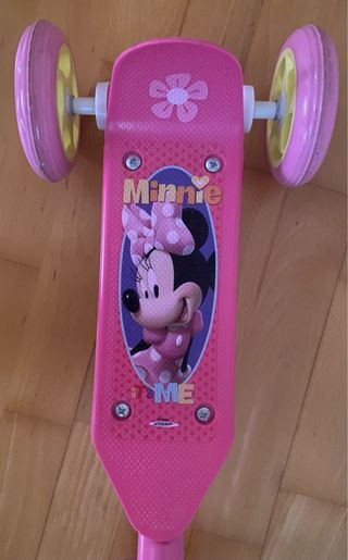 Patinete Minnie 3 Ruedas Rosa