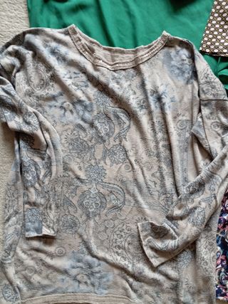 Lote 6 Blusas y Camisetas Mujer Talla 46