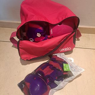 Patines Niña T.30/32 + kit de protección DECATHLON