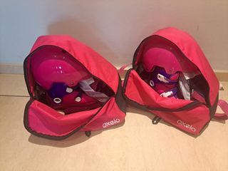 Patines Niña T.30/32 + kit de protección DECATHLON