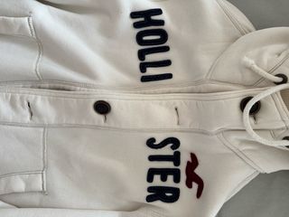 Sudadera Hollister Blanca