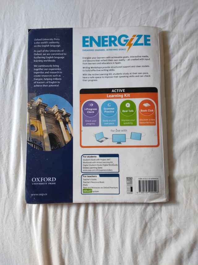 Energize 1. Workbook Pack. Spanish Edition