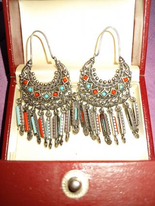 Preciosas argollas plata solo venta en persona.