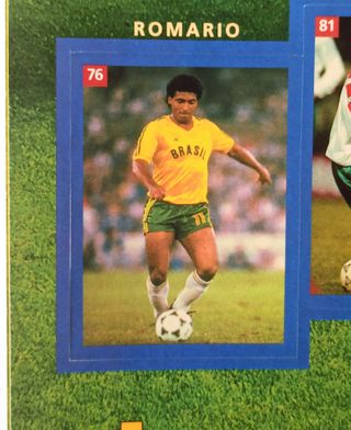 LAS ESTRELLAS DEL MUNDO 1994 LAMINA CROMOS