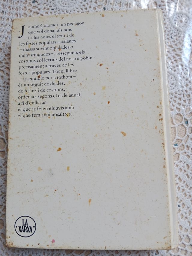 Libro Festes populars de Catalunya.