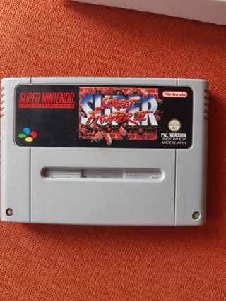 SUPER STREET FIGHTER 2 II SNES PAL ESP