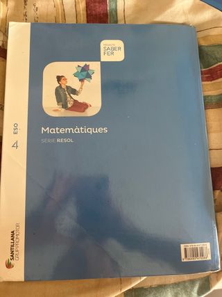MATEMATIQUES SERIE RESOL 4 ESO SABER FER