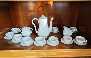 Juego de café Vista Alegre porcelana