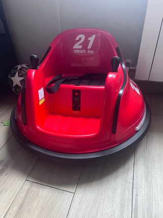 Coche infantil de choque electrico
