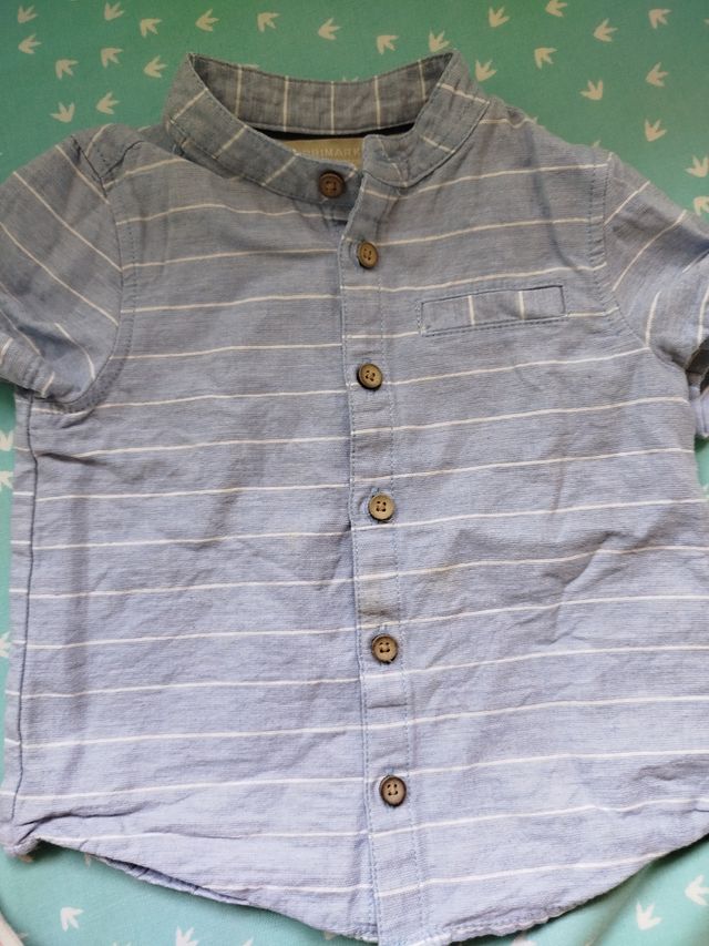 Camisas de niño manga corta 12-18 meses y 18-24