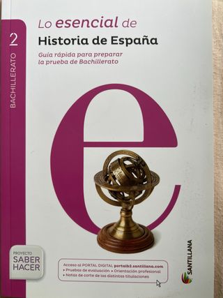 Historia De España, 2 Bachillerato
