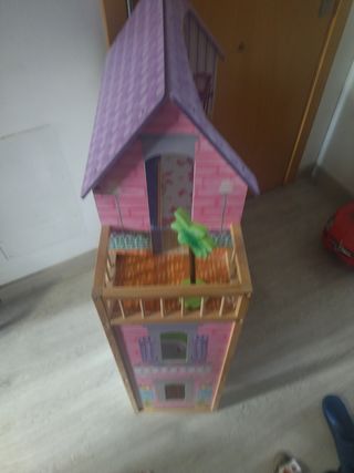 Casa de muñecas grande de madera kidkraft