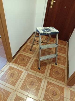 Escalera de aluminio plegable