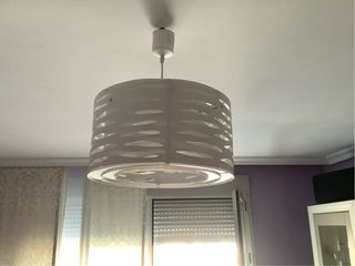 Lámpara de techo blanca decorativa