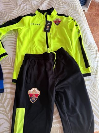 Chándal Elche CF Unisex Kelme Amarillo Talla 10