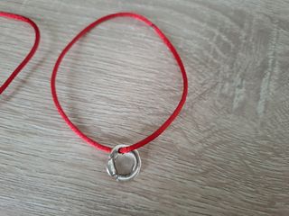 Set 2 Pulseras Uno de 50 Suerte Plata