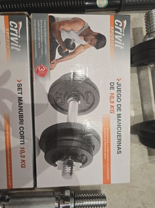 Juego Mancuernas Crivit 10,3 kg