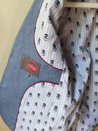 Traje comunión niño azul 10 años