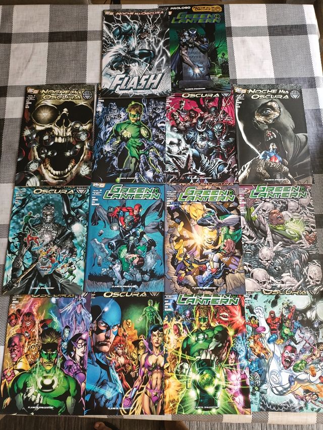 Green Lantern Geoff Johns - hasta Noche más Oscura