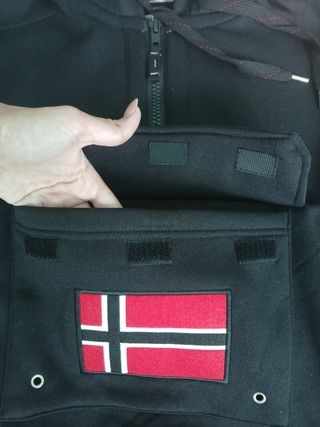Chaqueta Geographical Norway Negra