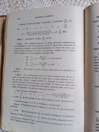 Libro Aritmética razonada .