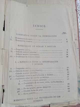 Libro Aritmética razonada .
