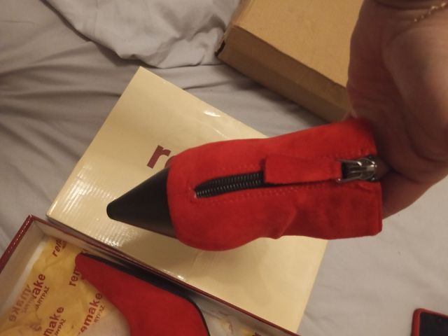 Botines Rojos Talla 37