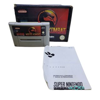MORTAL COMBAT SUPER NINTENDO