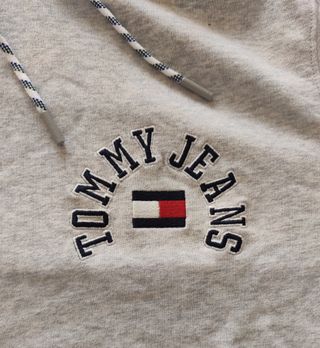 Sudadera Tommy Jeans Gris T-S
