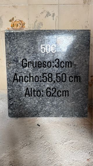 Trozo de mármol de diferentes medidas
