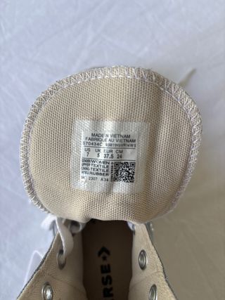 Converse plataforma grises