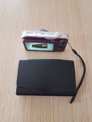Canon Powershot SX220HS + Funda en su caja.
