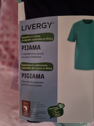 Pijama Livergy Talla l