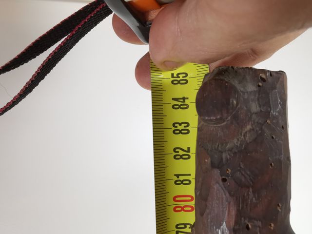 Grande croce da altare policroma Spagna XVIII secolo