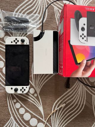 Nintendo Switch OLED Blanca