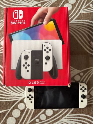 Nintendo Switch OLED Blanca