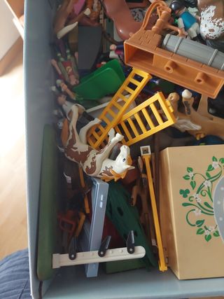 Lote Juguetes Playmobil Caballos y Figuras