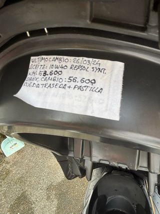 Yamaha XMAX 250cc 2009 Despiece