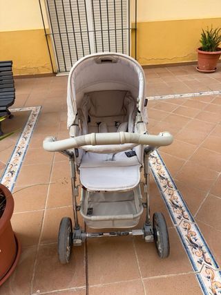 Carro Bebecar gris topo 2 piezas