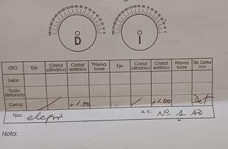 Gafas de presbicia graduadas