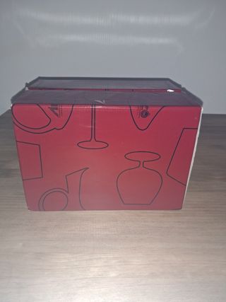 Cristalería vaso jarra tallado