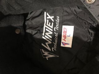 Chaqueta de moto WINNEX amarilla y negra