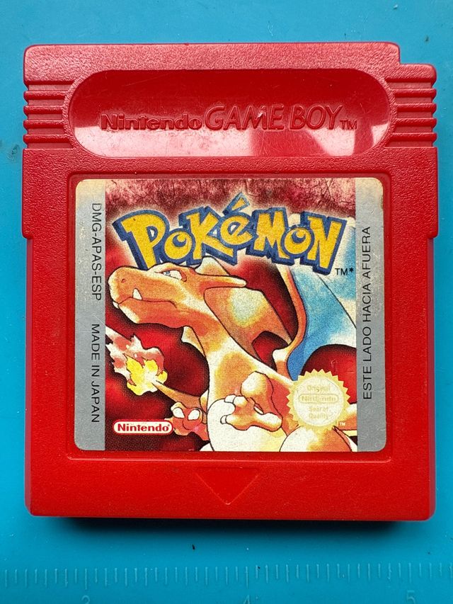 Pokémon Rojo Game Boy Nintendo RPG