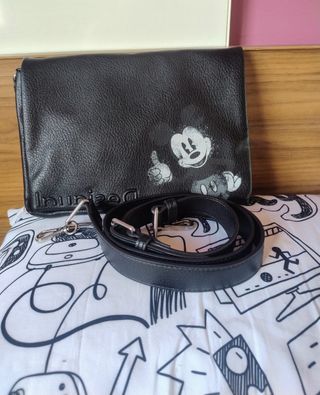 Bolso Desigual Mickey Mouse Negro